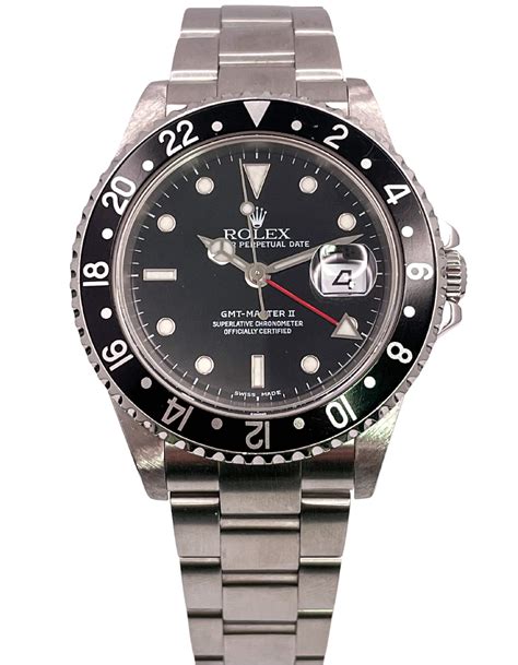 rolex gmt 16710 black|rolex 16710 price.